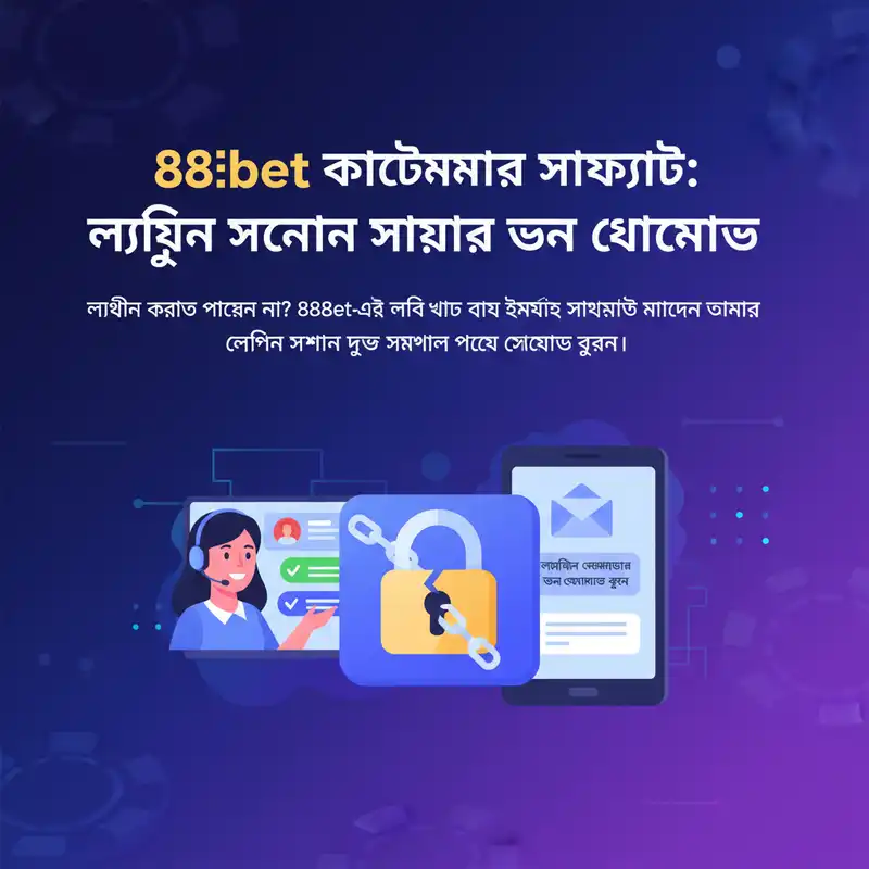 888bet কাস্টমার সাপোর্ট টিম লগইন সহায়তা প্রদান করছে