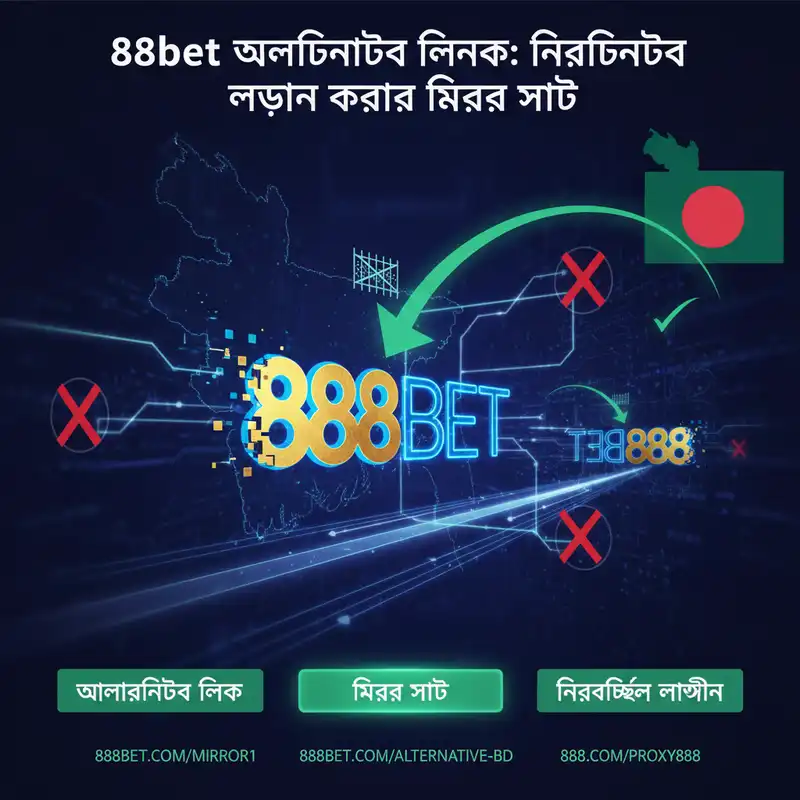 888bet অল্টারনেটিভ লিংক এবং মিরর সাইট গাইড